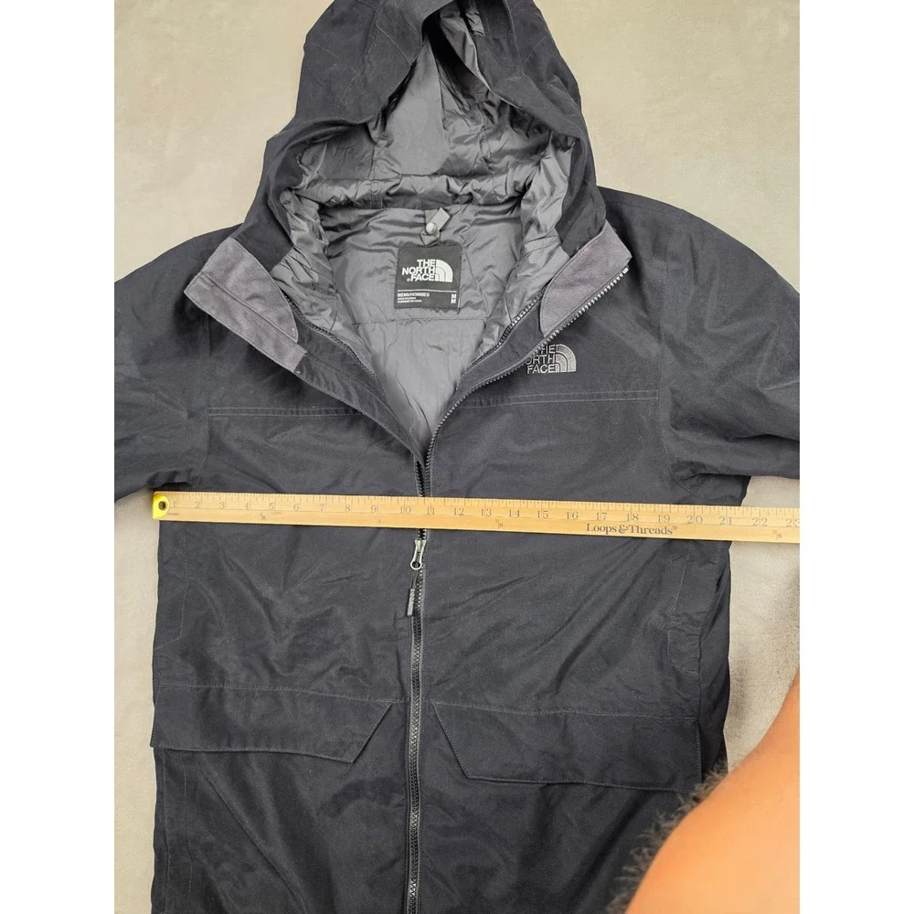 The North Face DryVent Canyonlands Jacket Mens M Black Triclimate Parka Coat